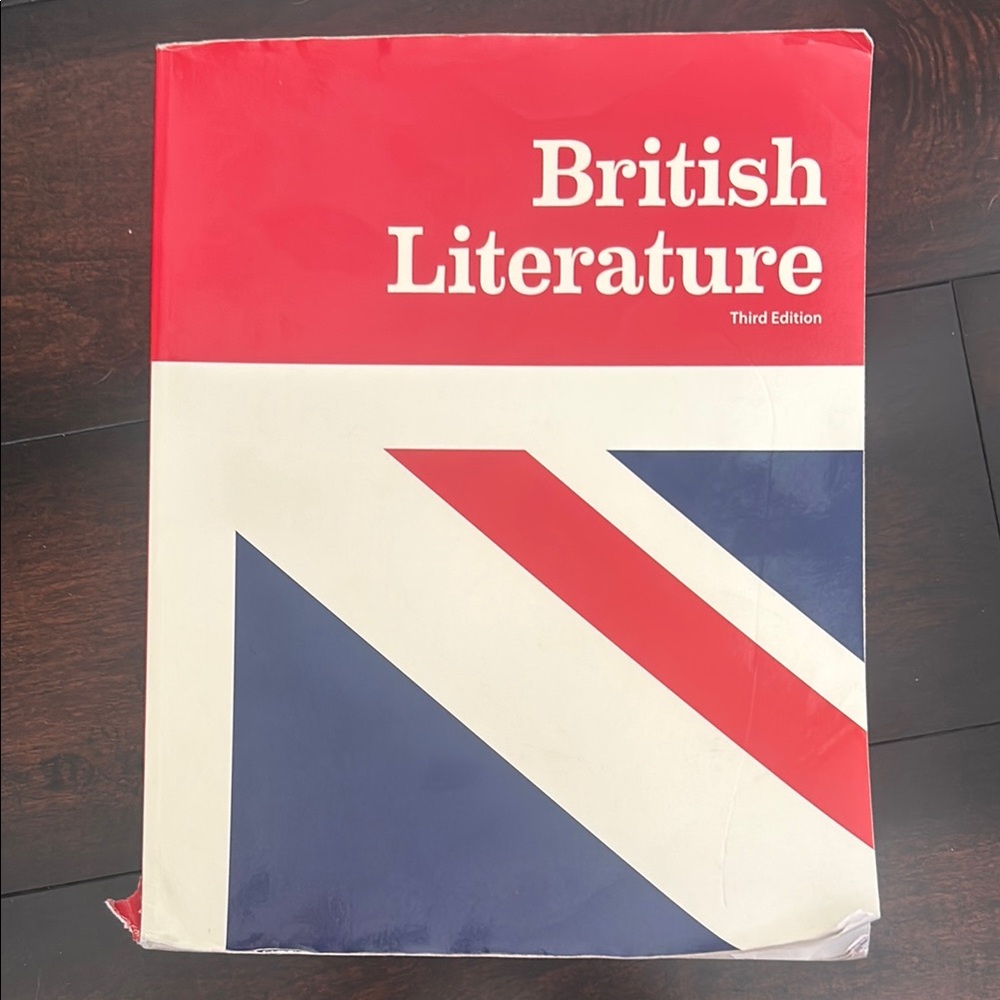 BJU British Literature Third Edition Book